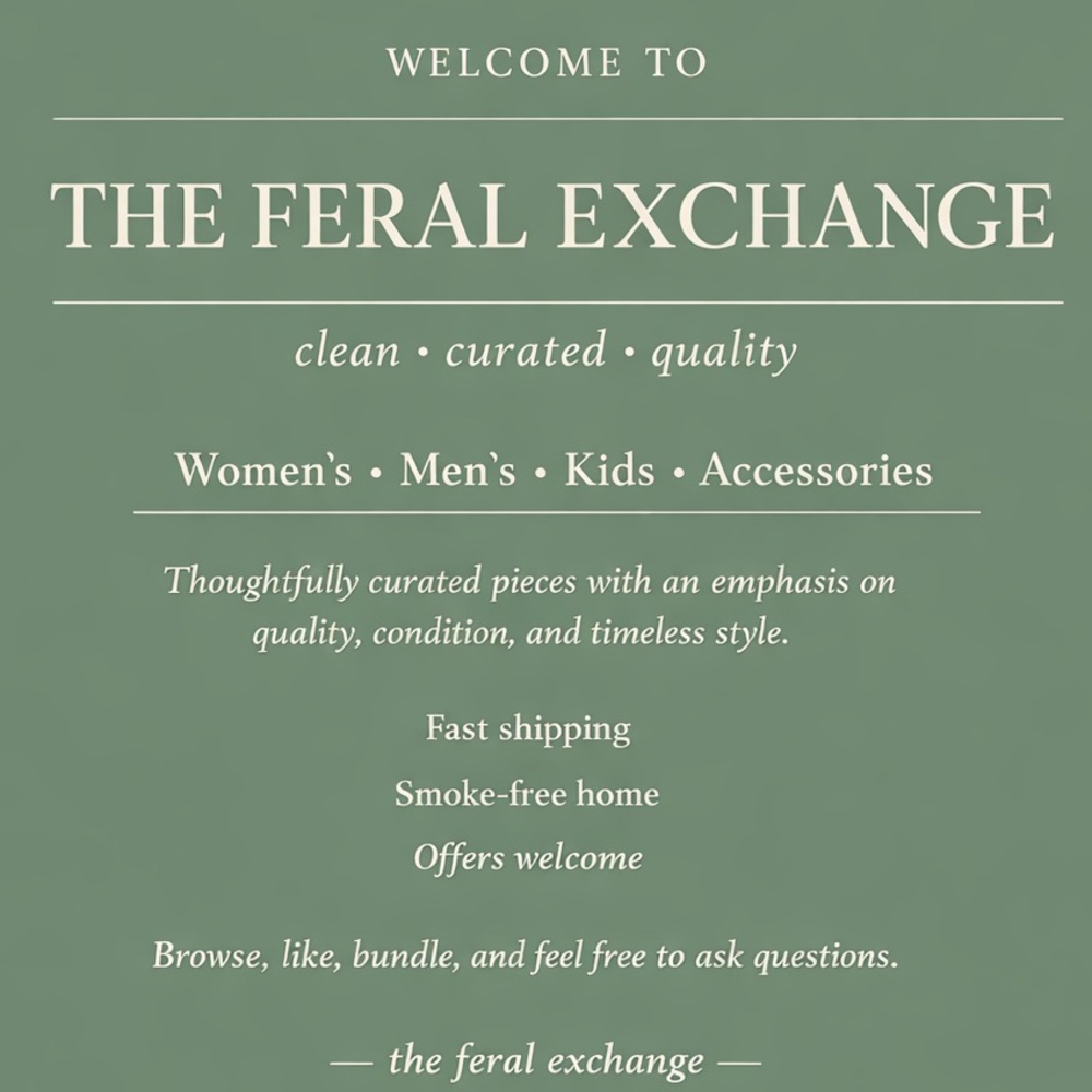 Welcome to My Closet ✨ | The Feral Exchange